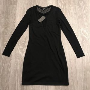 NWT Black Lucca dot dress